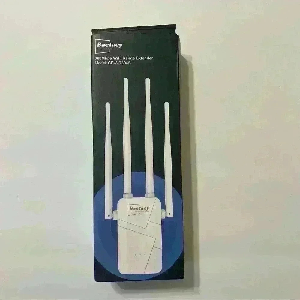 Baetaey Wifi Repeater 300Mbps Wifi Range Extender CF-WR304S
